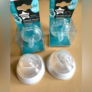 6 Tommee tippee bottle nipples
